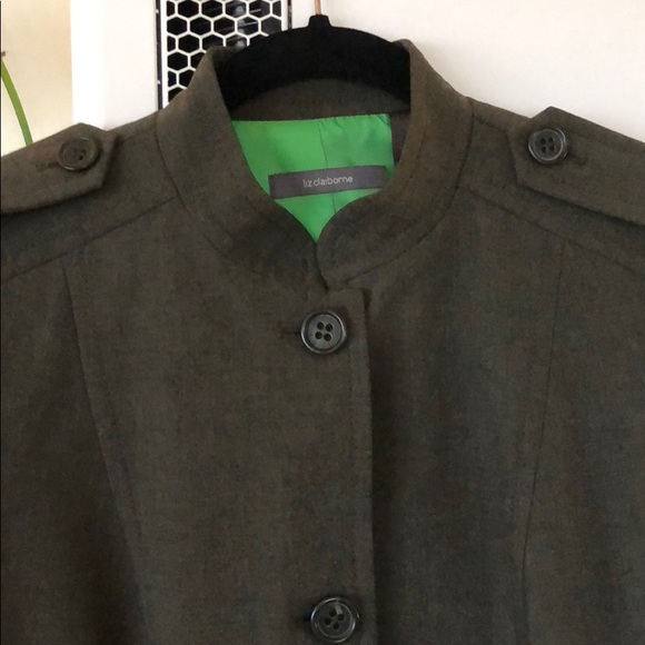 Liz Claiborne military-style blazer - Picture 2 of 6